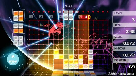  Lumines!! ネオンとリズムが織りなす、至高の音楽ゲーム体験！