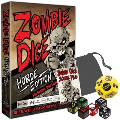  Zombie Dice: 脳みそを食らえ！サイコロでゾンビの群れを支配するスリル